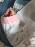 貝瑞加（Babyprints）嬰兒套裝秋冬夾棉保暖內衣男女寶寶加厚家居服秋衣護肚褲 粉80 曬單實(shí)拍圖
