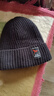 紅蜻蜓帽子男士冬季毛線(xiàn)帽加絨保暖棉帽戶(hù)外騎車(chē)防寒防風(fēng)護耳帽針織冷帽 黑色帽子·加絨防風(fēng) 曬單實(shí)拍圖