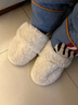 十月結晶月子鞋產(chǎn)婦秋冬產(chǎn)后坐月子厚底棉包跟防滑孕婦鞋 云暖花絨40-41 曬單實(shí)拍圖