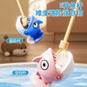 奧智嘉兒童玩具1-3歲大號電動(dòng)旋轉磁性釣魚(yú)玩具男孩女孩新年禮物 曬單實(shí)拍圖