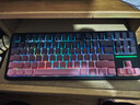 前行者X87Ultra無(wú)線(xiàn)機械鍵盤(pán)有線(xiàn)藍牙三模gasket客制化5層填充側刻高顏值游戲電競辦公-黑莓粉側刻云苔軸 曬單實(shí)拍圖
