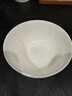 NINE CRANES景德鎮高顏值骨瓷家用碗具釉下彩飯碗微波爐簡(jiǎn)約4.5英寸飯碗10個(gè) 曬單實(shí)拍圖