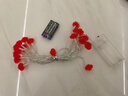 維諾亞LED新年彩燈串燈過(guò)年元宵小紅燈籠閃燈春節日喜慶房間臥室裝飾燈 紅色-燈籠 2米10燈常亮不閃【電池款】 曬單實(shí)拍圖