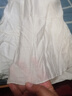 真維斯（Jeanswest）半身裙女秋季氣質(zhì)高腰顯瘦百搭寬松桃花皺蛋糕裙女白色XL 曬單實(shí)拍圖