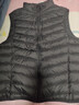 鴨鴨（YAYA）羽絨馬甲男士外穿2025秋冬季新款休閑保暖坎肩輕薄內搭背心馬夾 黑色 L (175) 曬單實(shí)拍圖