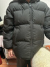 巴布豆（BOBDOG）金標兒童羽絨服男童女童短款加厚2025新款中小童裝極寒面包服外套 黑色 130 推薦【身高110-120cm】 曬單實(shí)拍圖