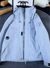 啄木鳥(niǎo)2026新款沖鋒衣三合一可拆卸男女可拆卸加絨外套夾克春秋季男裝 月光藍 【三合一/可拆卸】 XL 【建議140-160】 曬單實(shí)拍圖