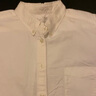 MUJI女式 棉水洗牛津紐扣領(lǐng)長(cháng)袖襯衫  白色 M 曬單實(shí)拍圖