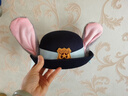 迪士尼（Disney）瘋狂動(dòng)物城朱迪警官帽子首飾發(fā)飾頭花發(fā)卡女孩學(xué)生成人新年禮物 曬單實(shí)拍圖