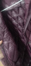 恒源祥新款中年婦女?huà)寢屟b過(guò)膝羽絨棉服加厚洋氣寬松棉衣大碼潮款棉襖冬 紫紅 5XL 建議【145-160】斤 曬單實(shí)拍圖