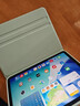 QBOSS適用ipad air11保護套ipad air保護殼Air7蘋(píng)果air5平板air6/4軟10.9橫豎旋轉11寸輕薄簡(jiǎn)約原野綠 曬單實(shí)拍圖
