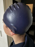 速比濤（Speedo）入門(mén)級純色多色選擇貼合舒適硅膠男女童兒童泳帽 海藍色 曬單實(shí)拍圖