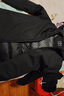 安踏（ANTA）商務(wù)羽絨服丨速暖羽絨外套男冬季連帽防潑水保暖內絎不臃腫棉服 基礎黑-2 2XL (男185) 曬單實(shí)拍圖