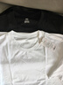 京東京造10A抗菌男士t恤短袖打底衫男裝衣服新款純棉圓領(lǐng)休閑內搭 白色XL 曬單實(shí)拍圖