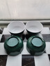 ABDT【2024新品】密胺仿瓷碗雙色面碗快餐商用圓形火鍋飯店專(zhuān)用量大優(yōu) W3101-8墨綠白 曬單實(shí)拍圖