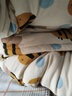 舒貝怡兒童棉服套裝嬰兒衣服寶寶棉襖夾棉保暖分體兩件套童裝 蜜蜂100 曬單實(shí)拍圖
