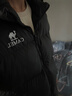 駱駝[黑鉆3.0]羽絨服男90%絨秋冬保暖時(shí)尚顯瘦高蓬羽絨服女 A13CAPN110A5，幻影黑 ，中性（金箔內） M 曬單實(shí)拍圖