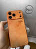 金恒適用蘋(píng)果17promax手機殼新款iPhone17pro真皮保護套17pro鏡頭全包防摔17高級感ip17網(wǎng)紅情侶男女款 漸變平安連筆字【星宇橙】液態(tài)皮紋殼 iPhone 17 Pro Max 曬單實(shí)拍圖