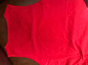 松山棉店棉莫男女大紅色背心本命馬年結婚莫代爾打底衫汗衫7A抑菌抗靜電 曬單實(shí)拍圖