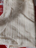 貓人白色打底衫女秋冬新款可外穿半高領(lǐng)木耳邊針織中領(lǐng)高級感保暖上衣 曬單實(shí)拍圖