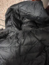 真維斯（Jeanswest）輕薄羽絨服男冬季男士保暖外套羽絨襖子輕便外套白鴨絨連帽休閑服 A210-160507黑色 5XL （建議200-220斤） 曬單實(shí)拍圖