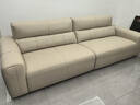 全友家居 蛋卷沙發(fā)客廳奶油風(fēng)家具家用頭層牛皮直排真皮藝沙發(fā)家具 曬單實(shí)拍圖
