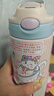 contigo三代小發(fā)明家兒童保溫吸管杯316L冬日甜心貓400ml 曬單實(shí)拍圖