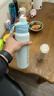 樂(lè )扣樂(lè )扣吸管保溫杯成人大容量1000ml水杯直飲杯316不銹鋼雙飲杯子熱水瓶 曬單實(shí)拍圖