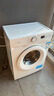 美的（Midea）滾筒洗衣機全自動(dòng) 8公斤家用超薄 小型租房用 巴氏除菌 MG80V01JPY 以舊換新 國家補貼 京東自營(yíng) 曬單實(shí)拍圖