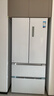美的（Midea）508L法式四開(kāi)門(mén)冰箱雙系統循環(huán)一級能效除菌凈味風(fēng)冷大容量以舊換新白色BCD-508WTPZM(E) 國家補貼 曬單實(shí)拍圖