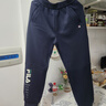 斐樂(lè )FILA【斐暖】?jì)和b褲子2025年冬季新款男大童抗菌針織長(cháng)褲 RD寶藍-NV 160 曬單實(shí)拍圖