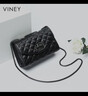 viney牛皮包包女包輕奢鏈條包洋氣斜挎單肩包生日新年禮物送女生女友 曬單實(shí)拍圖