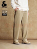 杰克·瓊斯（JACK&JONES）25年秋冬季休閑褲寬松品牌男褲條絨褲子燈芯絨長(cháng)褲男士直筒褲男裝 E11 卡其色 29 170 曬單實(shí)拍圖