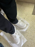 卡賓（CABBEEN）男鞋厚底增高板鞋男高端休閑鞋潮牌輕奢男士小白鞋子 白色    41 曬單實(shí)拍圖