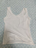 香影（xiangying）吊帶背心女內搭2025夏季新款打底衫修身顯瘦前后兩穿白色上衣 白色 均碼 曬單實(shí)拍圖