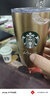 星巴克（Starbucks）杯子 咖啡寶藏系列 高顏值黑色不銹鋼保溫杯咖啡杯男女士送禮禮物 黑白漸變不銹鋼桌面杯430ml 曬單實(shí)拍圖