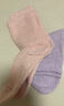 恒源祥襪子女純棉加厚保暖中筒冬季加絨抗寒棉襪吸汗透氣全棉毛巾襪 2雙粉色-2雙紫色 【100%棉】加厚保暖中筒女襪(35-39碼) 曬單實(shí)拍圖