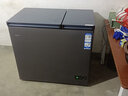 海爾（Haier）寶藍212升雙溫冰柜家用冷藏冷凍兩用保鮮雙箱柜無(wú)需頻繁除霜臥式小型冰箱FCD-212GHXPCZ國家補貼 曬單實(shí)拍圖