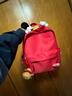書(shū)包女大學(xué)生日系ins潮簡(jiǎn)約百搭純色少女背包初中學(xué)生校園雙肩包 紅 曬單實(shí)拍圖