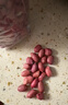 柴火大院 紅花生米 2斤 中粒紅皮生花生仁 五谷雜糧粗糧 八寶粥原料新花生 曬單實(shí)拍圖
