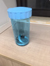 特百惠（Tupperware）雅致300ml簡(jiǎn)約寬口塑料水杯子男女小巧直飲水杯便攜帶拎繩七夕 晴天藍300ml1個(gè) 曬單實(shí)拍圖