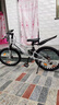 鳳凰（Phoenix）兒童山地自行車(chē)男女孩變速鎂合金青少年碟剎軟尾減震學(xué)生單車(chē)賽車(chē) 軟尾減震鎂合金車(chē)架金屬銀 22寸【適合身高140-160CM】 曬單實(shí)拍圖