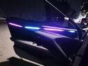 精安月深藍l07汽車(chē)氛圍燈車(chē)載迎賓燈專(zhuān)用包安裝內飾裝飾車(chē)內改裝適用于 全彩款-深藍L07【6燈源】 包安裝 曬單實(shí)拍圖