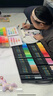 恩米enmy60色小黑盒直液式丙烯馬克筆軟頭可控墨彩色小學(xué)生美術(shù)美育高覆蓋不透色水彩筆生日新年禮物 曬單實(shí)拍圖