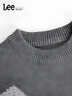Lee兒童毛衣秋冬2025新款冬裝保暖中大童男孩冬季針織衫兒童上衣 深花灰 140 曬單實(shí)拍圖