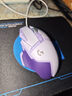 羅技（G） G502 HERO主宰者 有線(xiàn)鼠標 游戲鼠標 吃雞鼠標 電競鼠標宏編程可配重HERO引擎 禮盒送男友 G502H星河紫+鼠標墊 曬單實(shí)拍圖