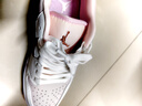 莆田2025爆款純原甜心貓爪女鞋透氣小白鞋運動(dòng)鞋情侶板鞋 白粉摩擦有聲 37 曬單實(shí)拍圖