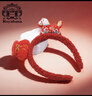Royal sasa皇家莎莎中國風(fēng)生肖馬年發(fā)箍紅色頭飾拜年發(fā)卡小女孩跨年頭箍 曬單實(shí)拍圖