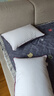 水星家紡枕頭枕芯酒店枕頭護頸枕頭芯家用一對純棉抗菌可水洗中枕48x74cm 曬單實(shí)拍圖