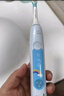 飛利浦（PHILIPS）聲波電動(dòng)牙刷鉆石3系喬治桑限定禮盒 新年/生日禮物 情侶款送男生/女友 HX5171/02莉莉款 曬單實(shí)拍圖